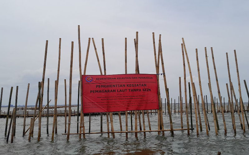 Pagar laut Bekasi