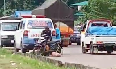 Ambulan desa yang diduga digunakan berbelanja