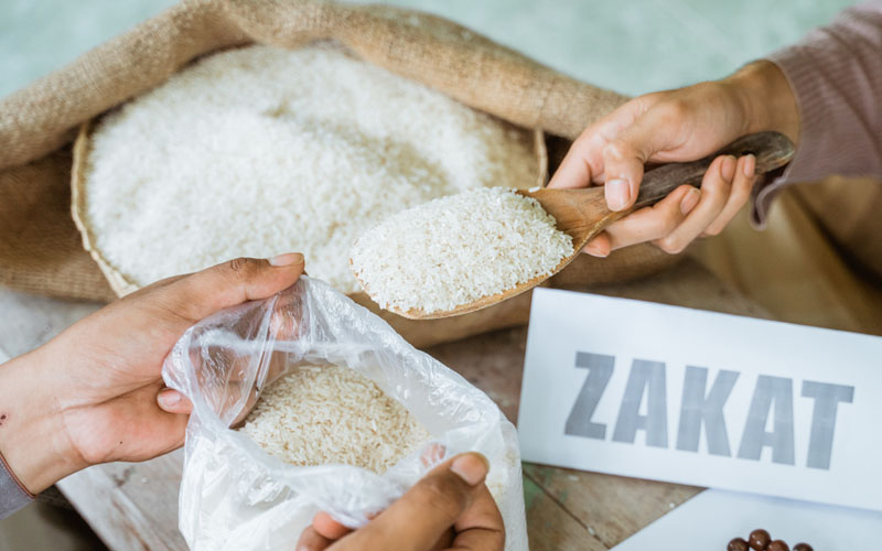 Pembayaran zakat fitrah