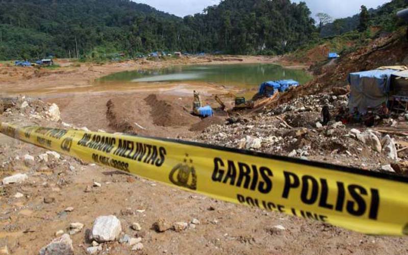 Tambang ilegal di Jawa Barat