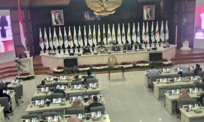 Rapat Paripurna di Gedung DPRD Jawa Barat
