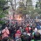 Mahasiswa demonstrasi di Jabar