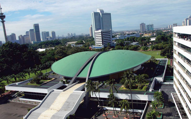 Gedung DPR RI di Jakarta