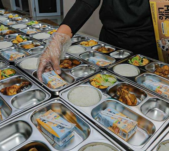 Ilustrasi program Makan Bergizi Gratis (MBG).