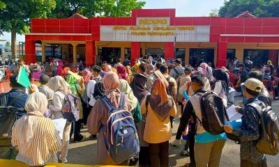 Ratusan pemohon SKCK di Mapolres Purwakarta