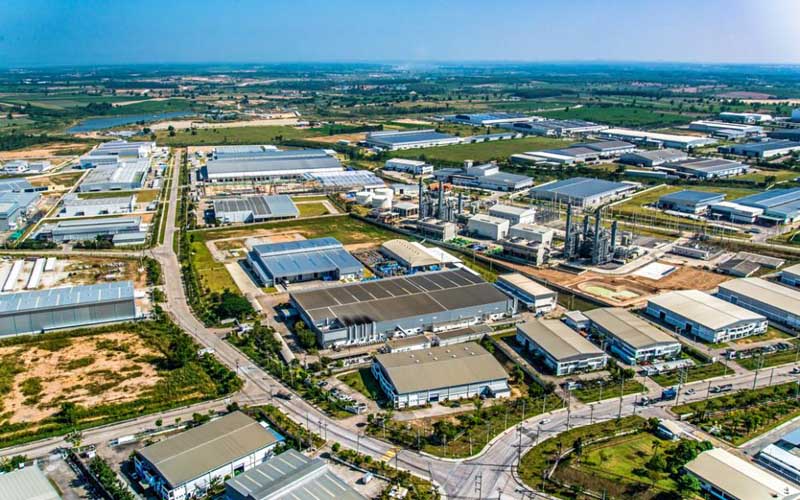 Ilustrasi kawasan industri Indramayu