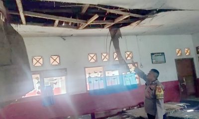Ilustrasi sekolah rusak