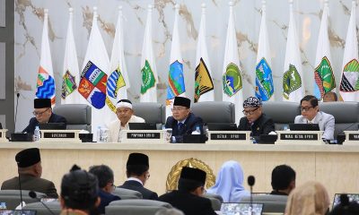 DPRD Provinsi Jawa Barat saat rapat Paripurna